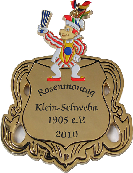 Fastnachtsorden Lager mit Sonderfarben - Orden 0011
