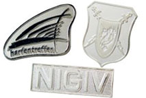 Sandgestrahlte Nadeln