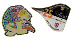 Gedruckte Pins